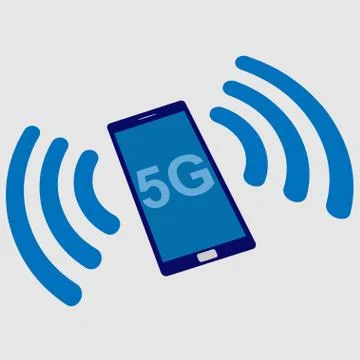 5 G icon Stock Illustration