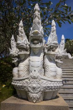 5 headed dragon. Stock Photos