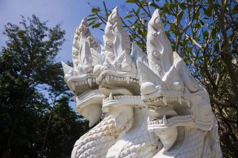 5 headed dragon. Stock Photos