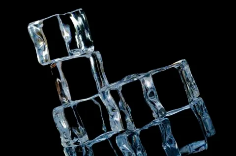 5 ice cubes macro 7 Photos