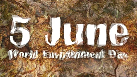 5 June World Environment Day Stock Footage 238806576