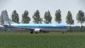 5. KLM Plane taxies to the runway HD Footage