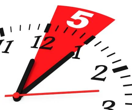 5 min Stock Illustration