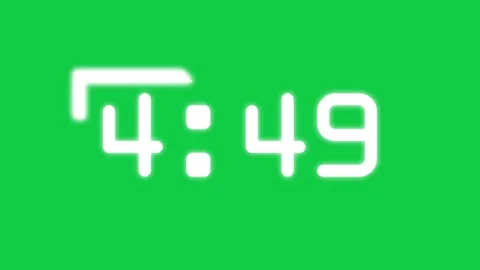 5 Minutes Timer Animation PART 1 Stock Footage 273123739
