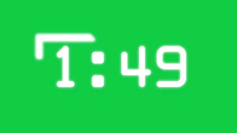 5 Minutes Timer Animation PART 4 Stock Footage 273123923