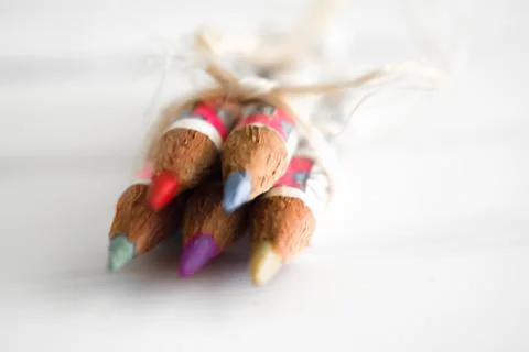 5 pencils 스톡 사진