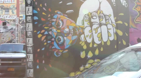 5 Pointz epic Stock Footage 35738164