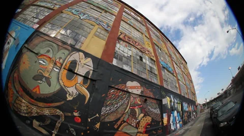 5 Pointz Stock Footage 35736705