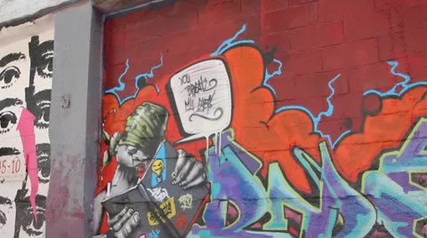 5 Pointz Stock Footage 35738327