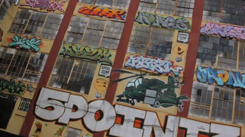 5 Pointz Stock Footage 35738997