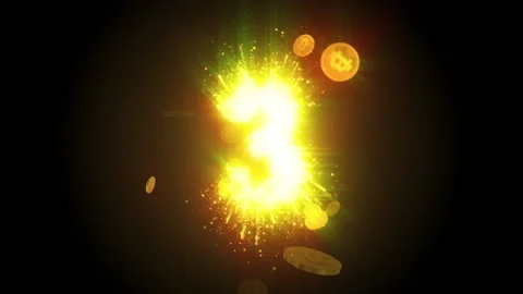 5 second Count down opening intro animation Stock Footage 171304632
