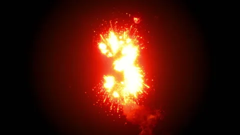 5 second Count down opening intro animation Stock Footage 171304714