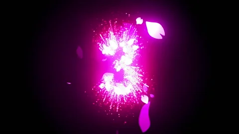 5 second Count down opening intro animation Stock Footage 171305060