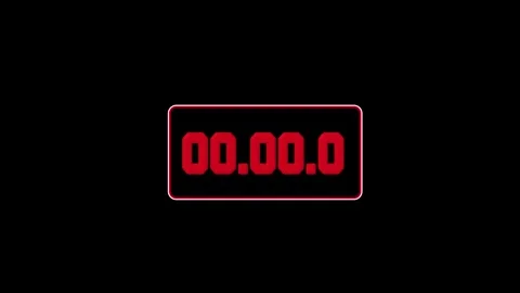 5-Second Countdown Timer Animation Stock Footage 311192945