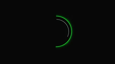 5-Seconds Digital Countdown Timer Animation. five countdown number video. Stock Footage 297360247