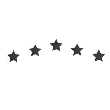 5 star icon vector illustration. For badge for website or app - stock Stock Illustration