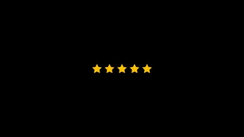 5 star rating customer feedback Video stock 263049647