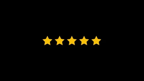 5 star rating customer feedback Video stock 263049653