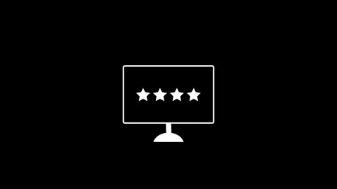 5 star rating customer feedback Stock Footage 263049663