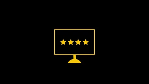 5 star rating customer feedback Stock Footage 263049664