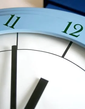 5 vor 12 Stock Photos