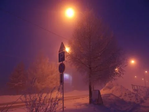 50 degrees below zero Stock Photos