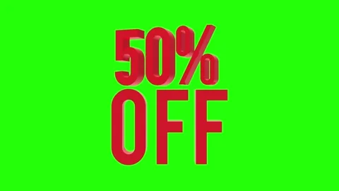 50 Percentage Off Stock Footage 154714844