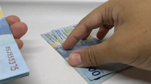 50 thousand rupiah Stock Footage 284290118