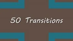 50 Transitions Pack Stock After Effects