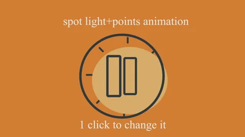 50 web line Icon animations design elements set Stock After Effects