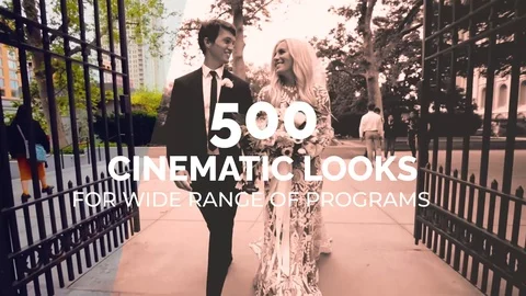 500 Color presets Stockmateriaal After Effects