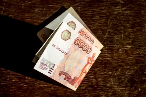 5000 rubles Stock Photos