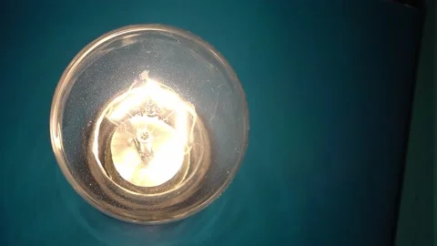 500W light bulb Stock Footage 158236252