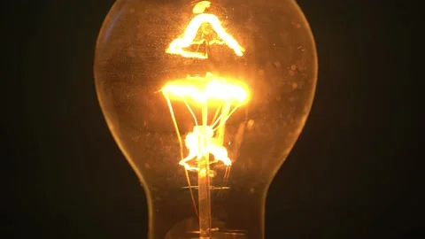 500W light bulb Stock Footage 158238086