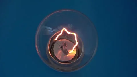 500W light bulb Stock Footage 158244674