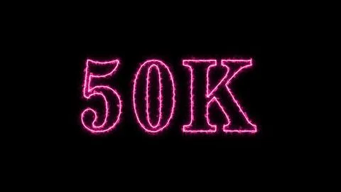 50k text animation suitable for social media presentation 스톡 일러스트