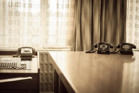 50s interior design. Stock Photos
