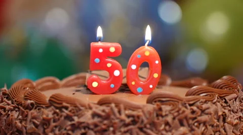 50th birthday Video stock 40107204