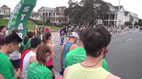 50th Shamrock Marathon Start Two Stock-Footage 172154284