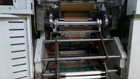 51 production bottom of the package 2 Stock Footage 308204865