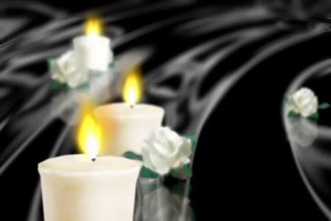 5102 Floating Candles  Stock Footage 643244