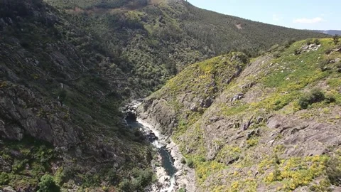 516 Arouca - Largest suspension bridge in the world - Paiva River in Portugal Video stock 153496659