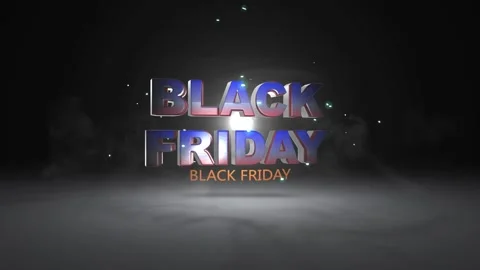 52 Animation Text Point Light Effect Black Friday Vidéo 135037522
