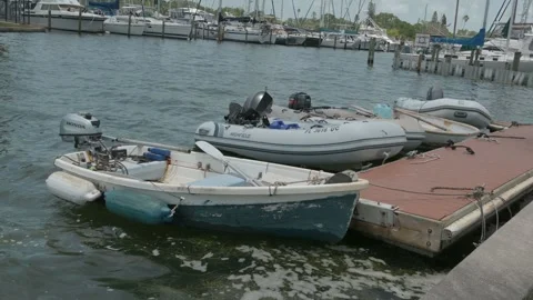 5335BoatsGPMarina Stock Footage 339640315