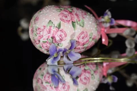 5380-easter egg Stock Photos