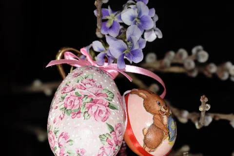 5382-easter egg Stock Photos