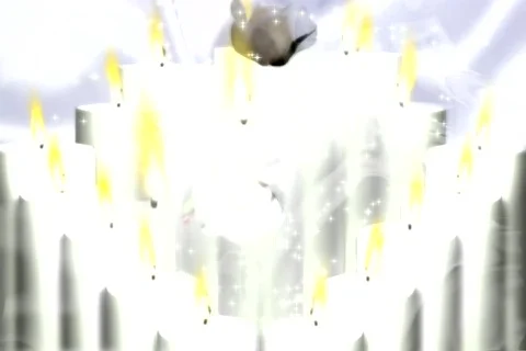 5427 Candle Background  Stock Footage 710289