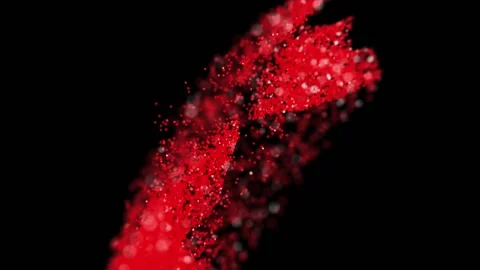 54321 exploding particles countdown. 스톡 동영상 146116461