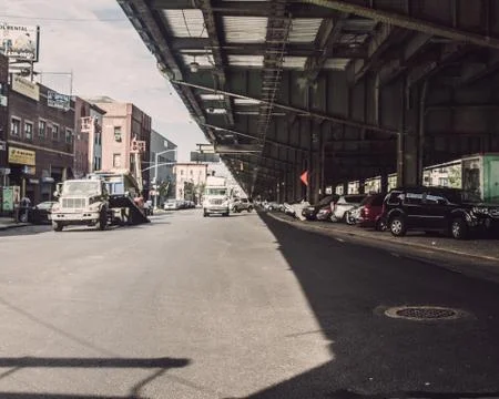 Off of 54th St-2 库存照片