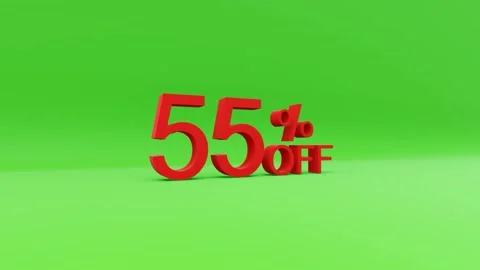 55 percent off 3D rendering Stock Footage 153359410